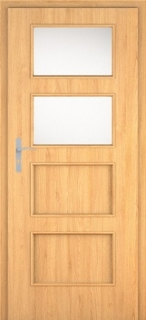Usa interior Malaga - Oiled oak - model 3