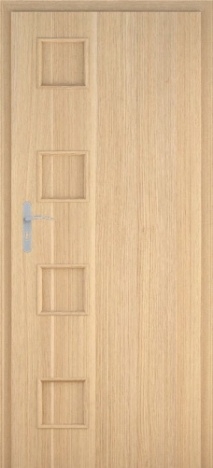 Usa interior Modena 4 - Natural oak vertical - model 1