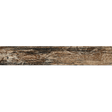 Gresie portelanata 15 x 90 - model Burn wood brown