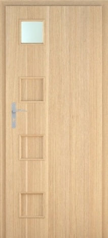 Usa interior Modena 4 - Natural oak vertical - model 2