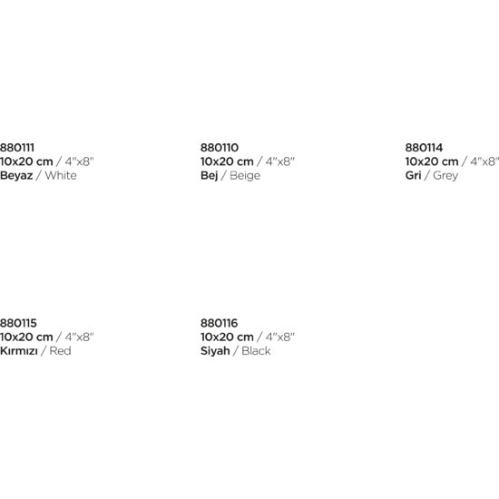 Faianta metro gri 10/20