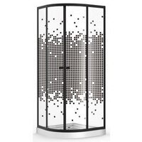 7011 - BLACK MOZAIC 90x90 cm 